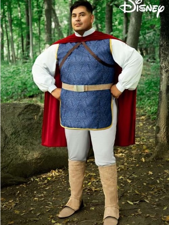Disney Other - The Prince Costume for Plus Size Men from Disney’s Snow White